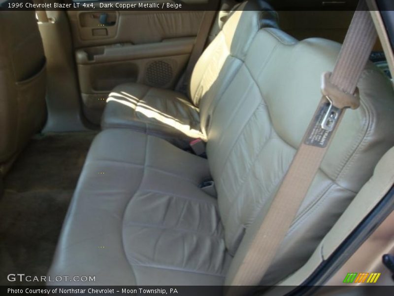 Dark Copper Metallic / Beige 1996 Chevrolet Blazer LT 4x4