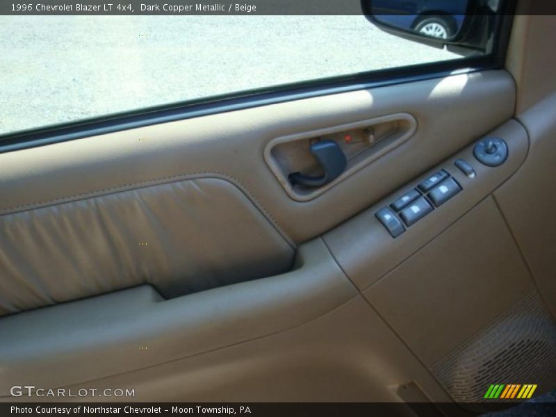 Dark Copper Metallic / Beige 1996 Chevrolet Blazer LT 4x4