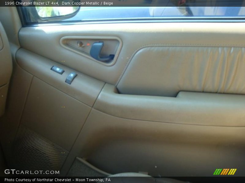 Dark Copper Metallic / Beige 1996 Chevrolet Blazer LT 4x4