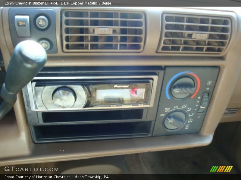 Dark Copper Metallic / Beige 1996 Chevrolet Blazer LT 4x4