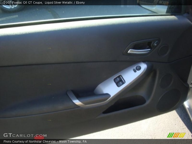 Liquid Silver Metallic / Ebony 2007 Pontiac G6 GT Coupe