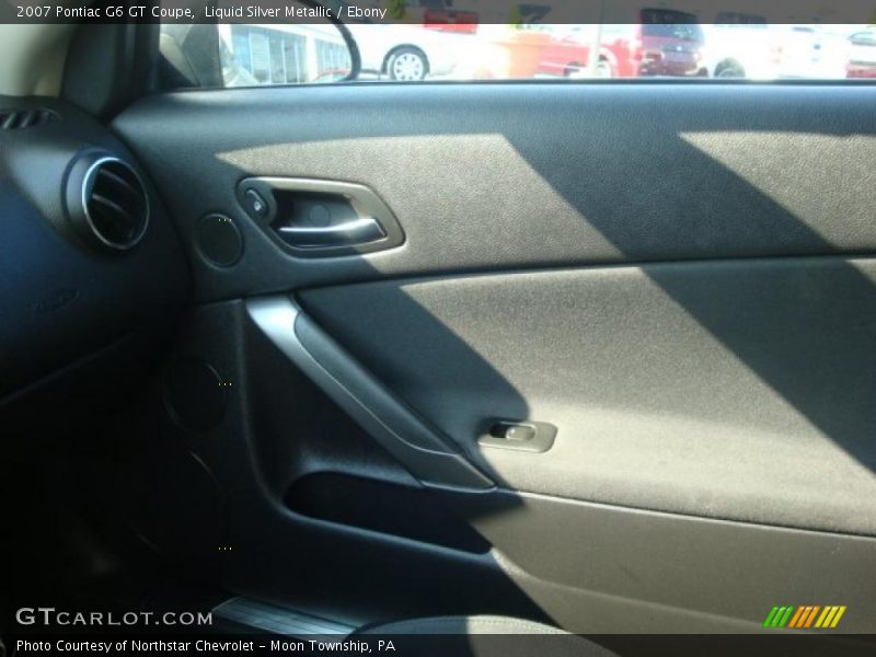 Liquid Silver Metallic / Ebony 2007 Pontiac G6 GT Coupe