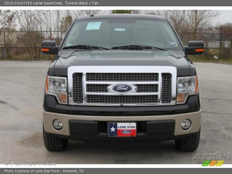Tuxedo Black / Tan 2010 Ford F150 Lariat SuperCrew