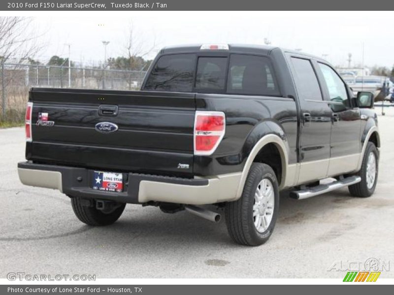 Tuxedo Black / Tan 2010 Ford F150 Lariat SuperCrew