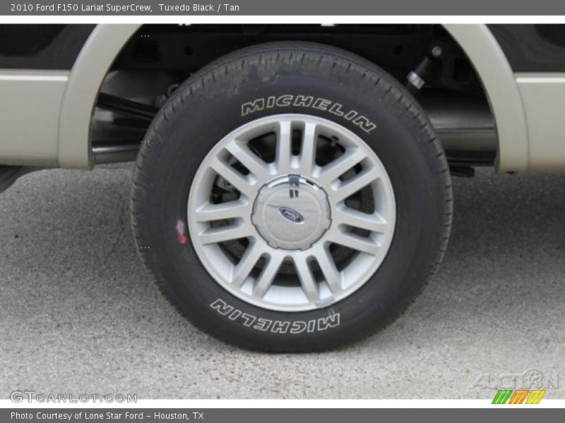 Tuxedo Black / Tan 2010 Ford F150 Lariat SuperCrew