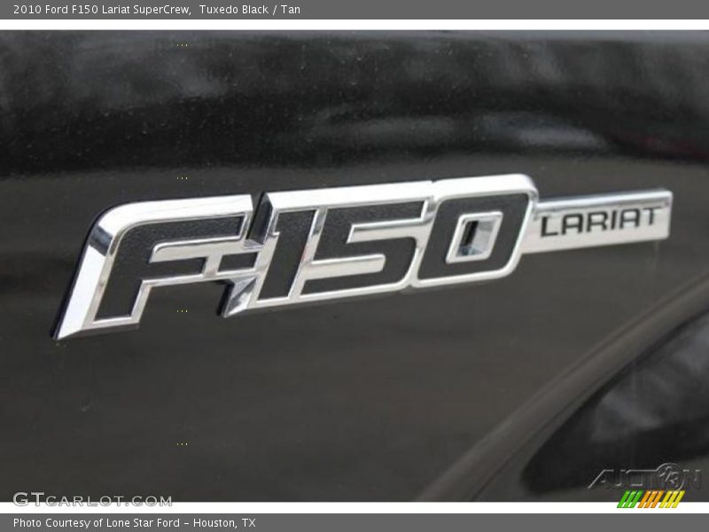 Tuxedo Black / Tan 2010 Ford F150 Lariat SuperCrew