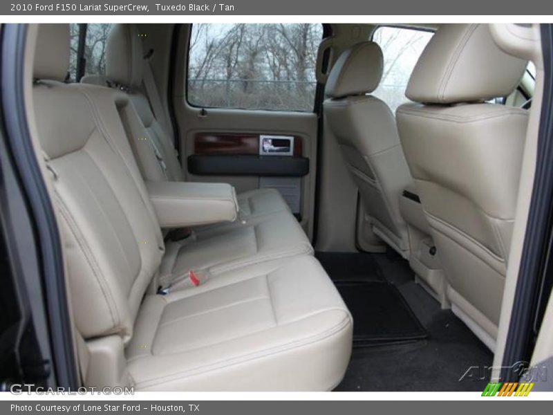 Tuxedo Black / Tan 2010 Ford F150 Lariat SuperCrew