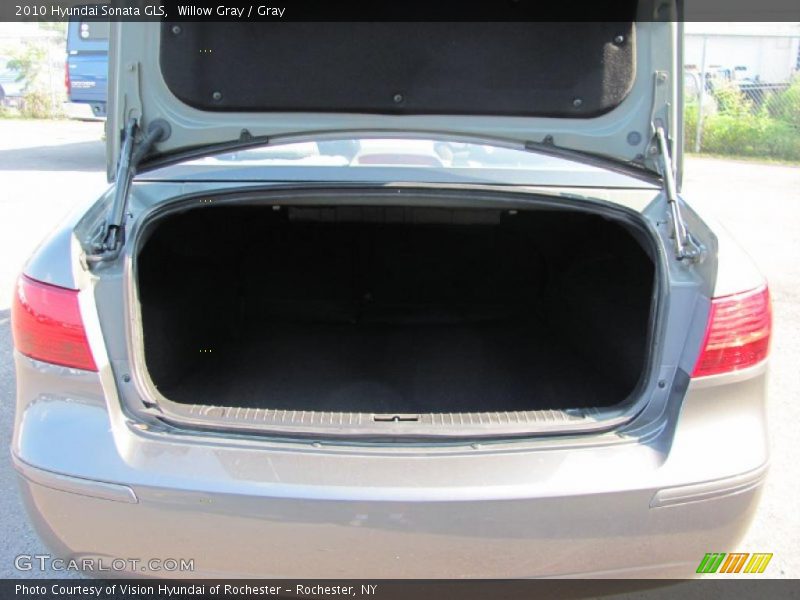Willow Gray / Gray 2010 Hyundai Sonata GLS