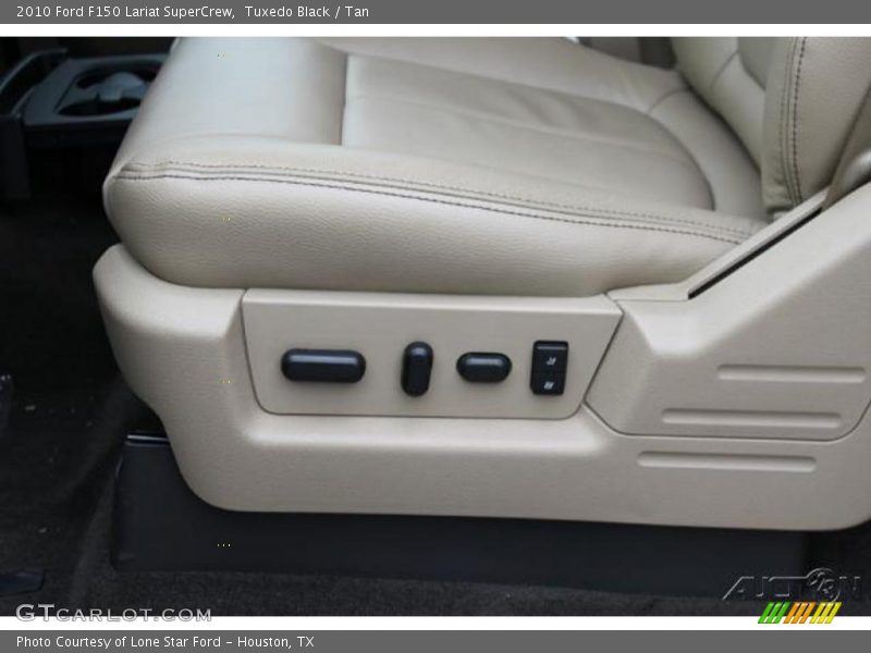 Tuxedo Black / Tan 2010 Ford F150 Lariat SuperCrew