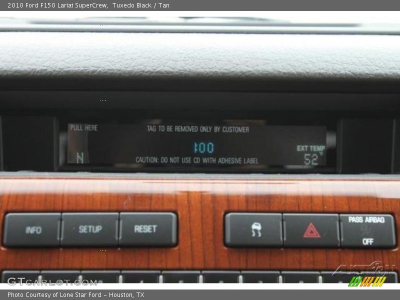 Tuxedo Black / Tan 2010 Ford F150 Lariat SuperCrew