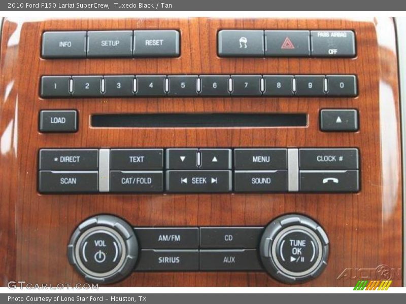 Tuxedo Black / Tan 2010 Ford F150 Lariat SuperCrew