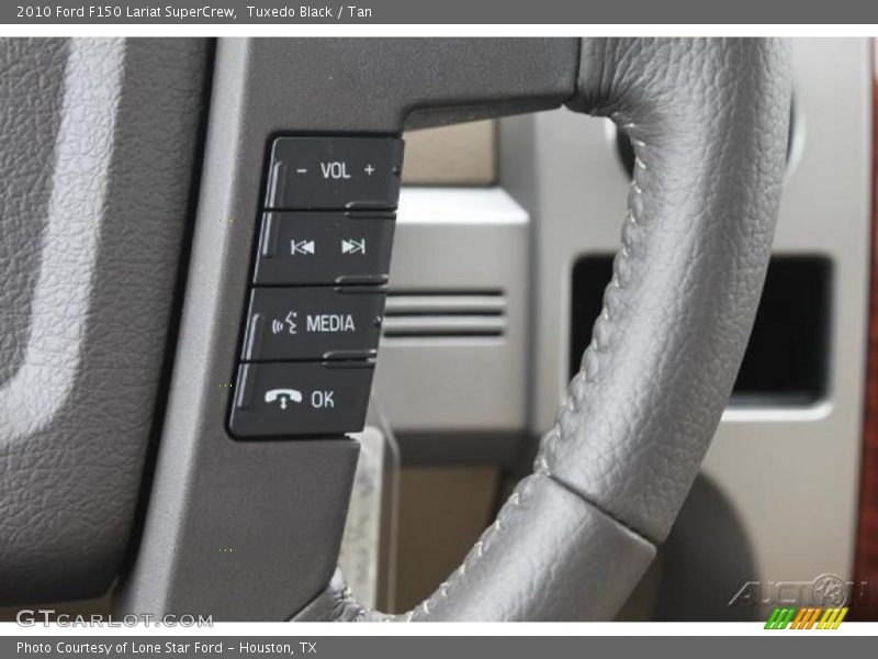 Tuxedo Black / Tan 2010 Ford F150 Lariat SuperCrew