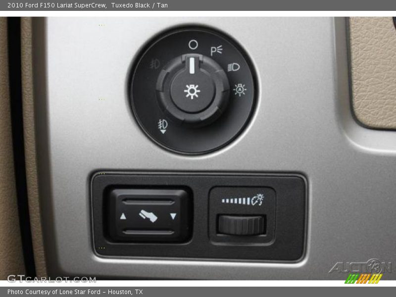 Tuxedo Black / Tan 2010 Ford F150 Lariat SuperCrew