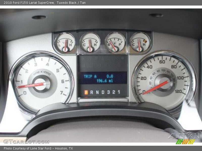 Tuxedo Black / Tan 2010 Ford F150 Lariat SuperCrew