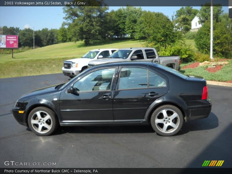 Black / Grey 2003 Volkswagen Jetta GLI Sedan