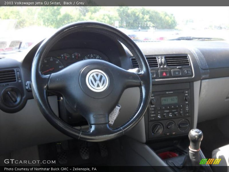 Black / Grey 2003 Volkswagen Jetta GLI Sedan