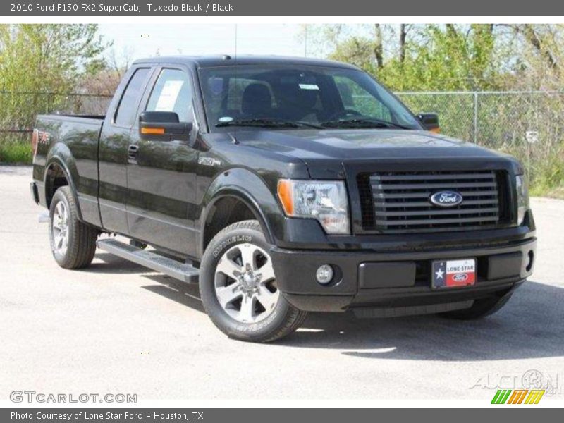 Tuxedo Black / Black 2010 Ford F150 FX2 SuperCab