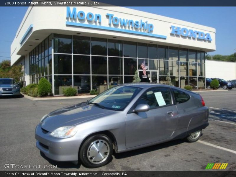 Silverstone Metallic / Black 2000 Honda Insight Hybrid