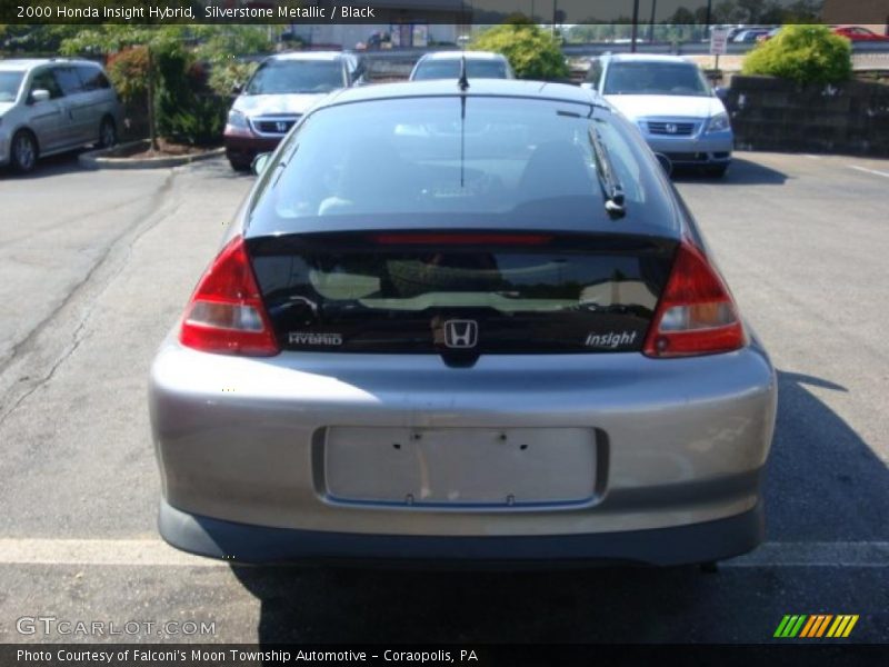 Silverstone Metallic / Black 2000 Honda Insight Hybrid