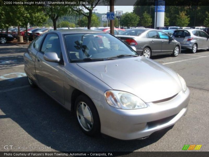 Silverstone Metallic / Black 2000 Honda Insight Hybrid
