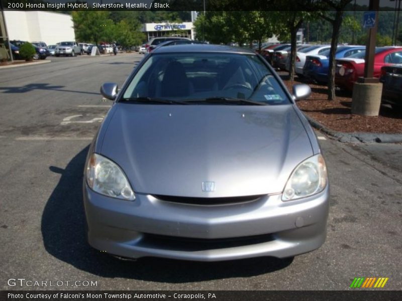 Silverstone Metallic / Black 2000 Honda Insight Hybrid