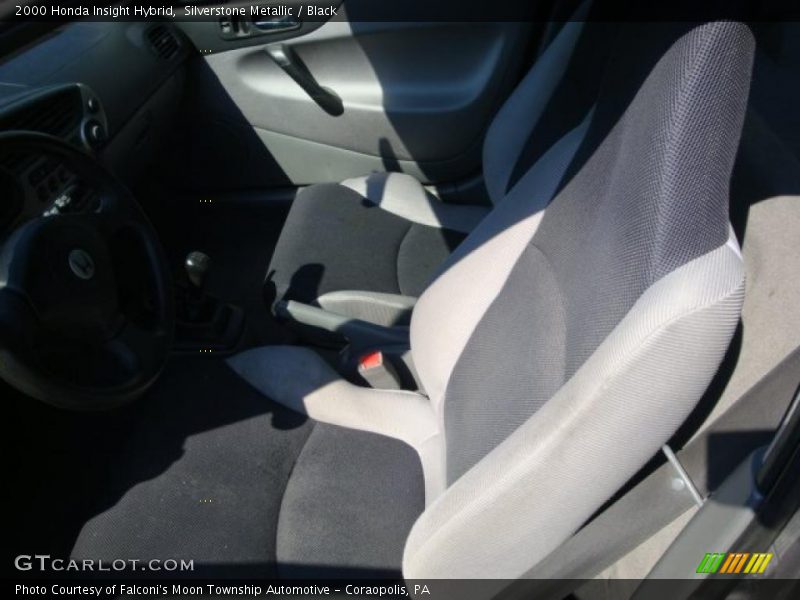 Silverstone Metallic / Black 2000 Honda Insight Hybrid