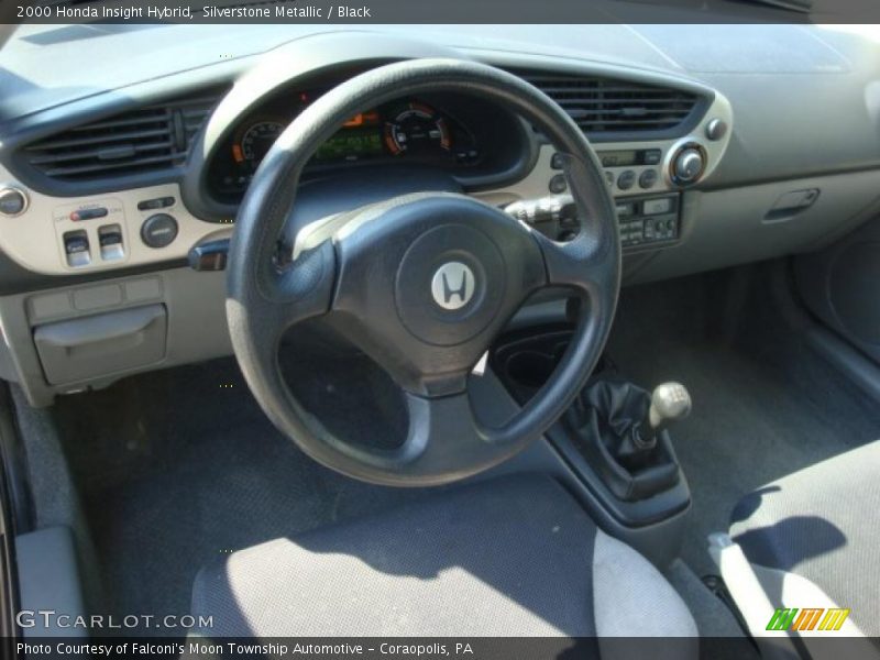 Silverstone Metallic / Black 2000 Honda Insight Hybrid