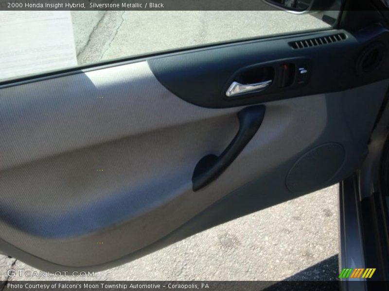 Silverstone Metallic / Black 2000 Honda Insight Hybrid
