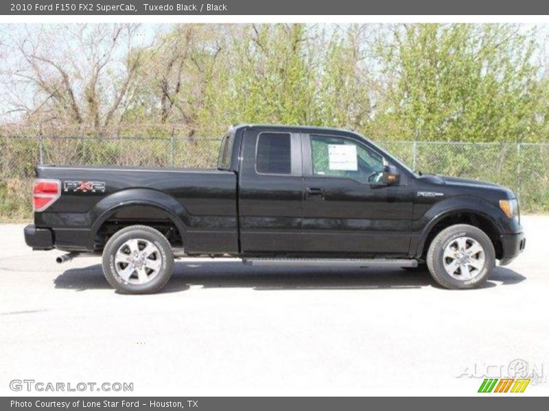 Tuxedo Black / Black 2010 Ford F150 FX2 SuperCab