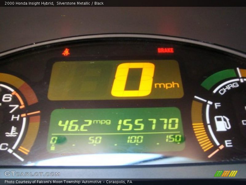 Silverstone Metallic / Black 2000 Honda Insight Hybrid