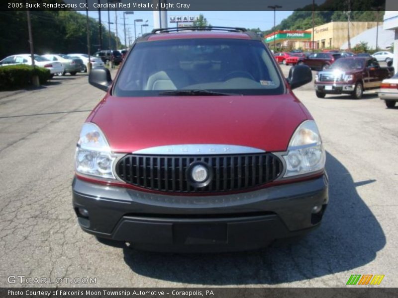 Cardinal Red Metallic / Light Gray 2005 Buick Rendezvous CX