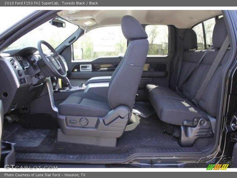 Tuxedo Black / Black 2010 Ford F150 FX2 SuperCab