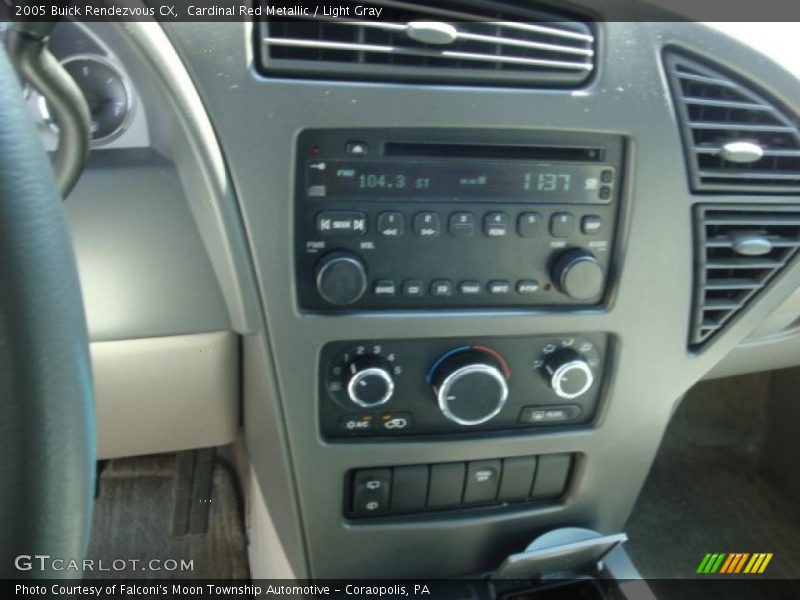 Cardinal Red Metallic / Light Gray 2005 Buick Rendezvous CX