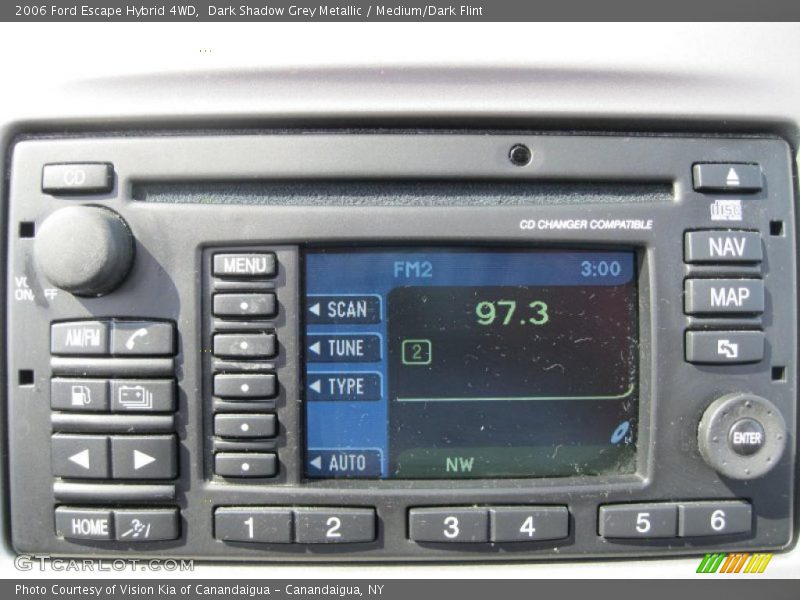 Dark Shadow Grey Metallic / Medium/Dark Flint 2006 Ford Escape Hybrid 4WD