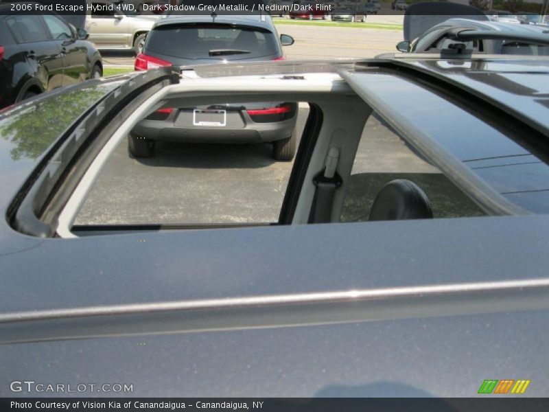 Dark Shadow Grey Metallic / Medium/Dark Flint 2006 Ford Escape Hybrid 4WD