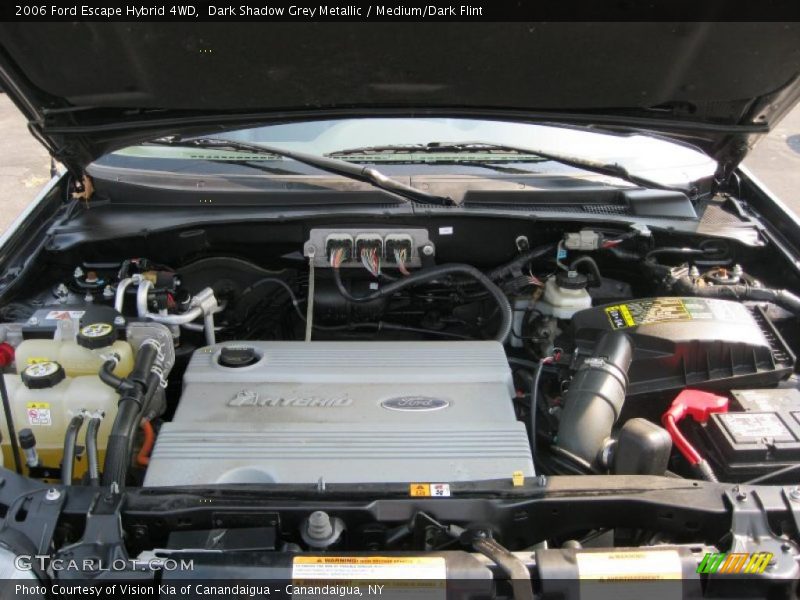 Dark Shadow Grey Metallic / Medium/Dark Flint 2006 Ford Escape Hybrid 4WD