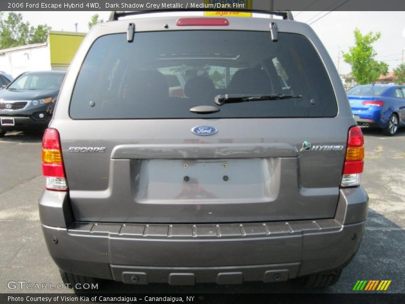 Dark Shadow Grey Metallic / Medium/Dark Flint 2006 Ford Escape Hybrid 4WD