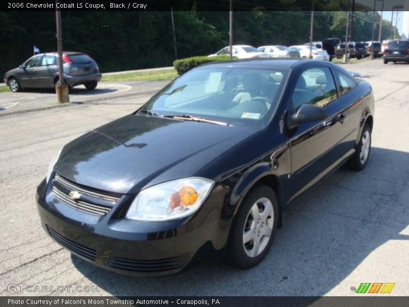 Black / Gray 2006 Chevrolet Cobalt LS Coupe