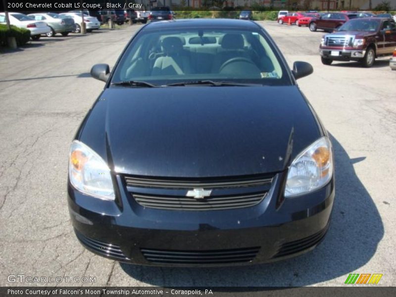 Black / Gray 2006 Chevrolet Cobalt LS Coupe