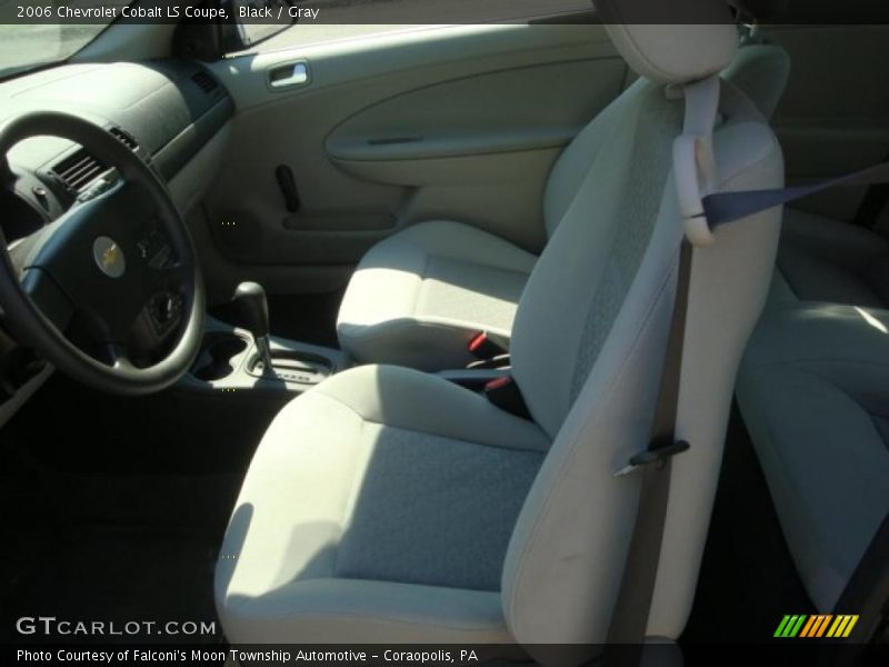 Black / Gray 2006 Chevrolet Cobalt LS Coupe
