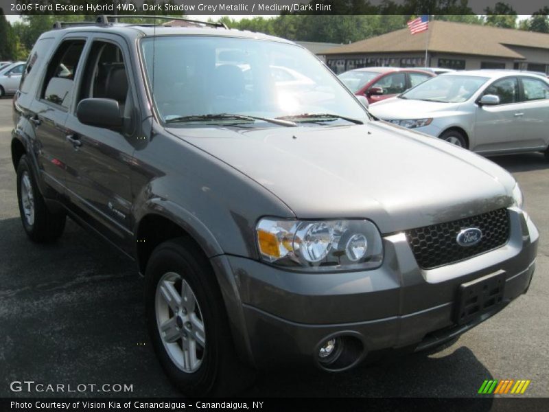 Dark Shadow Grey Metallic / Medium/Dark Flint 2006 Ford Escape Hybrid 4WD