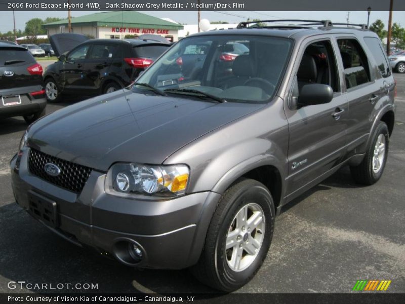 Dark Shadow Grey Metallic / Medium/Dark Flint 2006 Ford Escape Hybrid 4WD