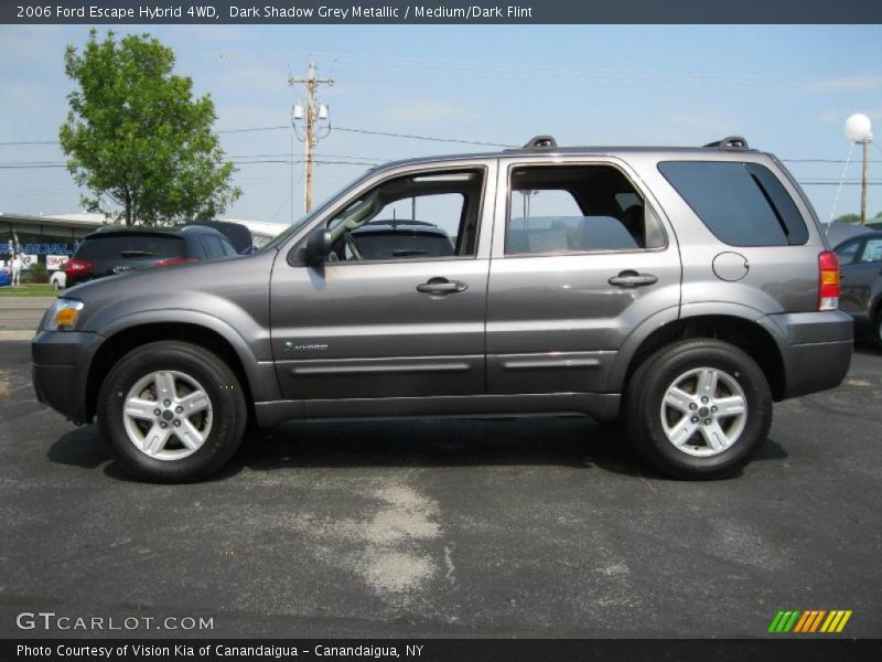 Dark Shadow Grey Metallic / Medium/Dark Flint 2006 Ford Escape Hybrid 4WD