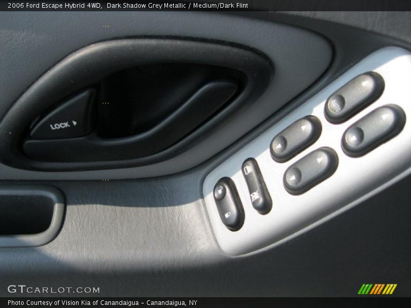 Dark Shadow Grey Metallic / Medium/Dark Flint 2006 Ford Escape Hybrid 4WD