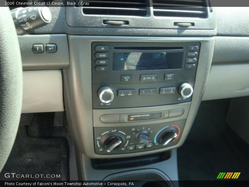 Black / Gray 2006 Chevrolet Cobalt LS Coupe