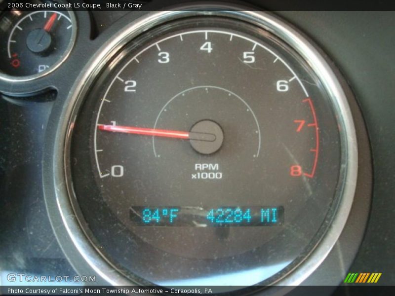 Black / Gray 2006 Chevrolet Cobalt LS Coupe