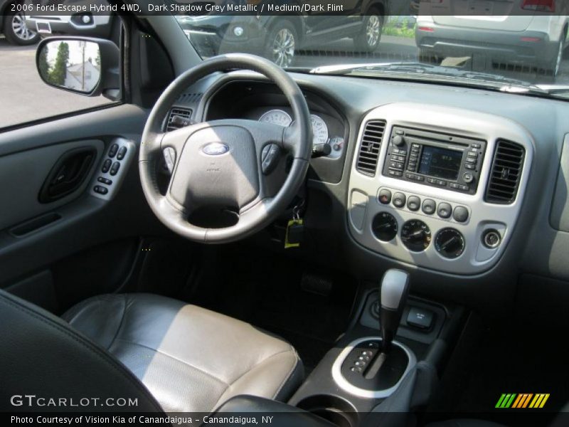 Dark Shadow Grey Metallic / Medium/Dark Flint 2006 Ford Escape Hybrid 4WD