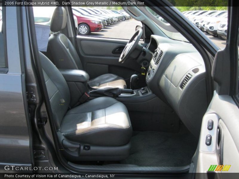 Dark Shadow Grey Metallic / Medium/Dark Flint 2006 Ford Escape Hybrid 4WD