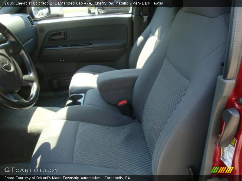 Cherry Red Metallic / Very Dark Pewter 2006 Chevrolet Colorado Z71 Extended Cab 4x4