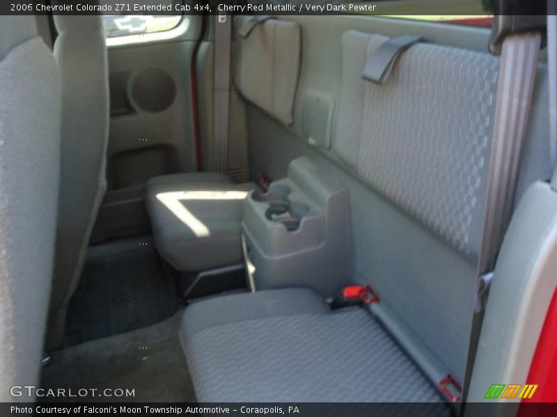 Cherry Red Metallic / Very Dark Pewter 2006 Chevrolet Colorado Z71 Extended Cab 4x4